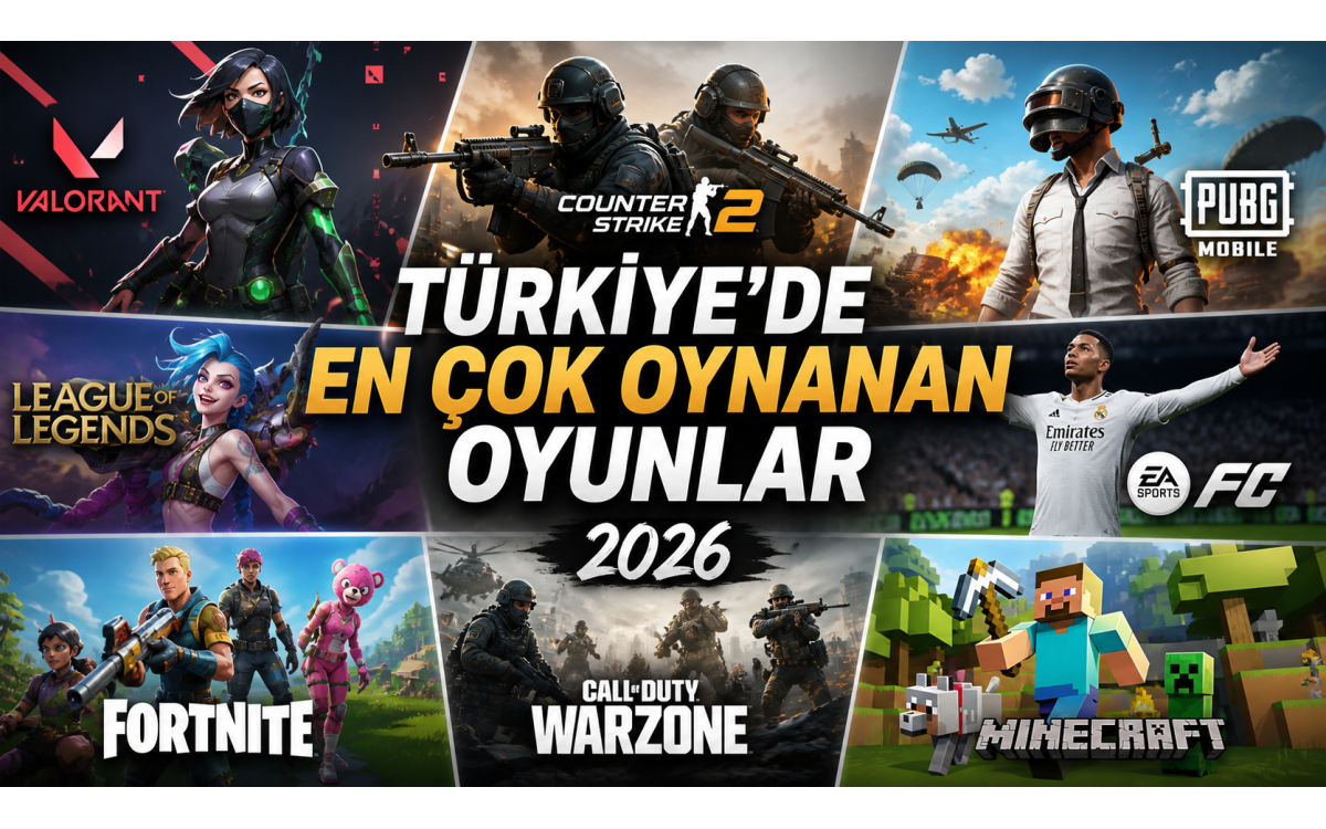 Los Juegos Más Jugados en Turquía (Lista Actualizada 2026)