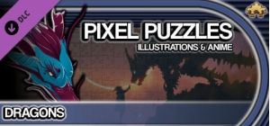 Pixel Puzzles Illustrations & Anime - Jigsaw Pack: Dragons