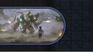 Pixel Puzzles Illustrations & Anime - Jigsaw Pack: Sci-Fi
