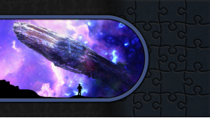 Pixel Puzzles Illustrations & Anime - Jigsaw Pack: Space