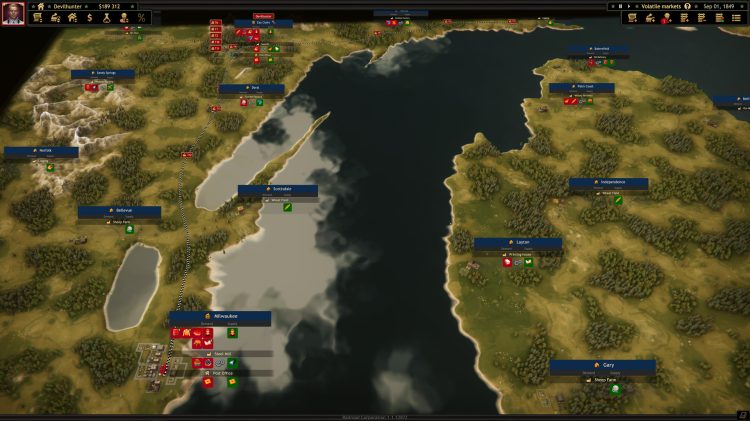 Railroad Corporation - Volatile Markets DLC