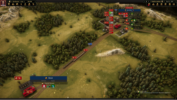 Railroad Corporation - Volatile Markets DLC