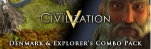 Sid Meiers Civilisation V : Denmark and Explorers Combo Pack
