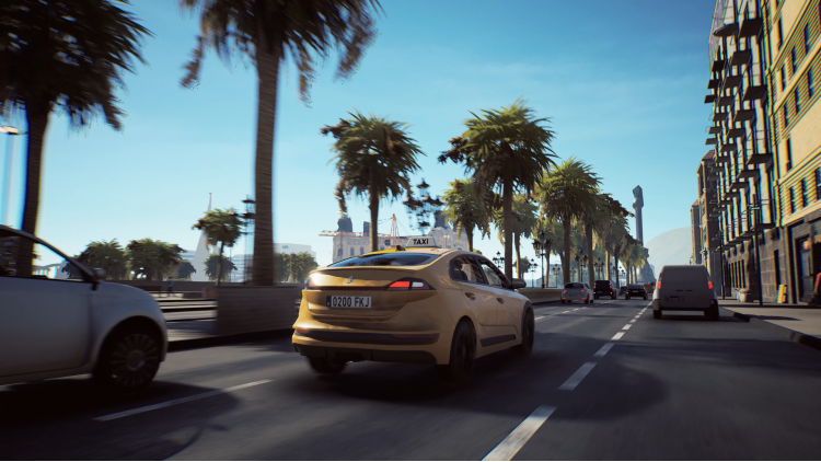 Taxi Life: A City Driving Simulator - VIP Vintage Convertible Car